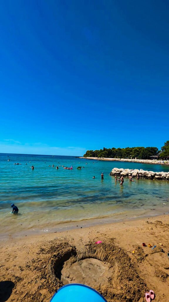 beaches in Umag Croatia for families
