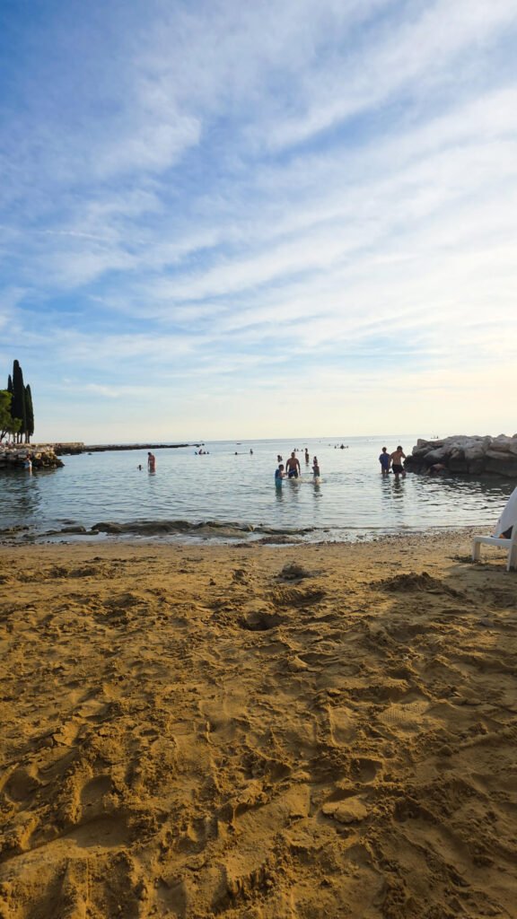 beaches in Umag with Kids family guide